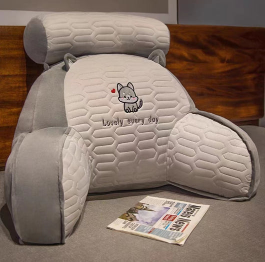 Almohada Lumbar de Seda Helada con Diseño Infantil para Verano - Image 6