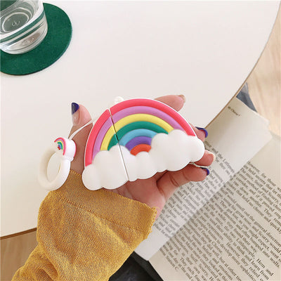 Funda Protectora de Auriculares Apple con Diseño Arcoíris Infantil - Image 13