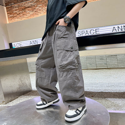 Pantalones Holgados de Primavera para Niños - Diseño Elegante y Cómodo - Image 7