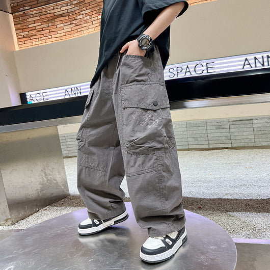 Pantalones Holgados de Primavera para Niños - Diseño Elegante y Cómodo - Image 7