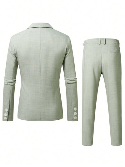 Conjunto de Traje Ejecutivo Clásico para Hombre - Image 15