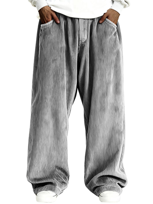 Pantalones de Buzo Corduroy Casual para Hombre con Bolsillos - Image 22