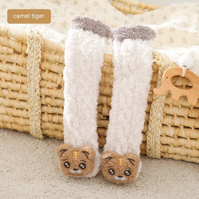 Calcetines para Bebé de Terciopelo Coral Reforzados Térmicos - Image 11