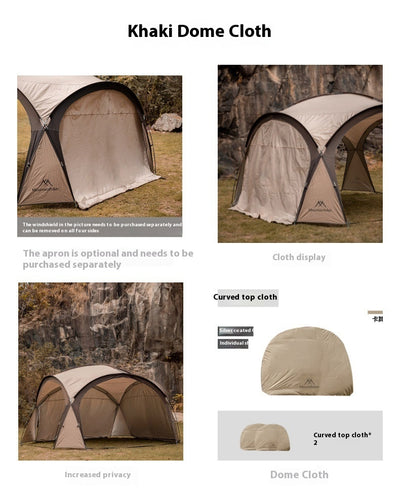 Toldo Tipo Domo para Campamento con Ventilación Superior - Image 9