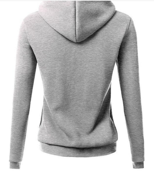 Sudadera con Capucha Ajustada Letter Blood para Mujer - Image 12