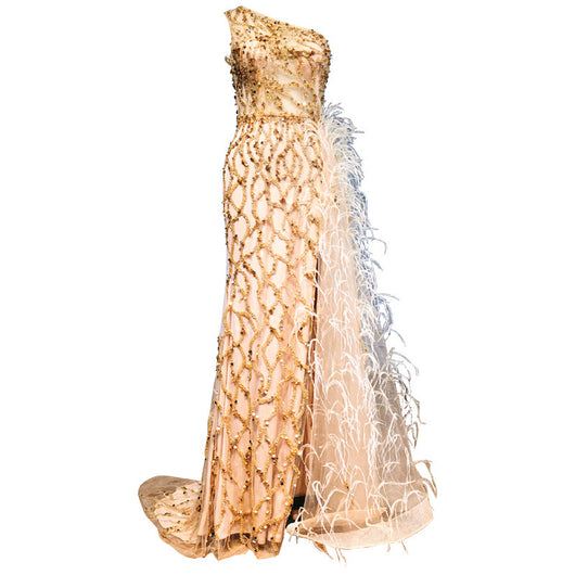 Vestido de Noche Elegante Corte Slim con Abertura Fishtail - Image 14