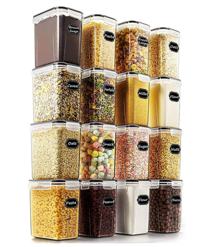 Set de 24 Contenedores Organizadores para Refrigerador y Despensa - Image 9