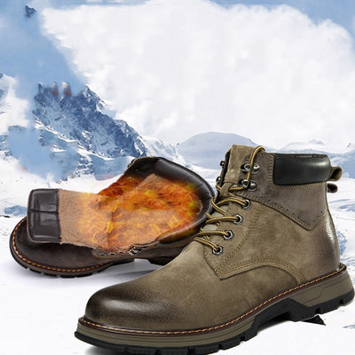 Botas Martin de Cuero para Hombre - Estilo Británico Clásico - Image 7