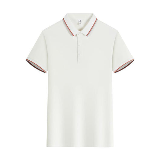 Polo de Seda Helada para Verano - Manga Corta con Solapa - Image 5