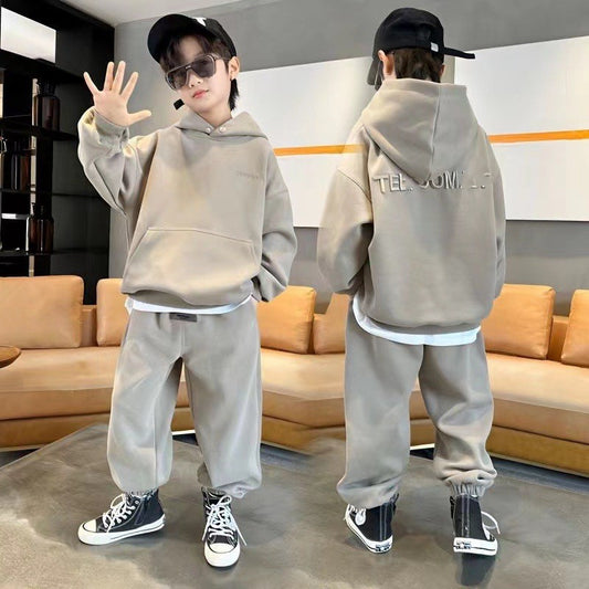 Sudadera Infantil Suelta Talla Grande en Poliéster