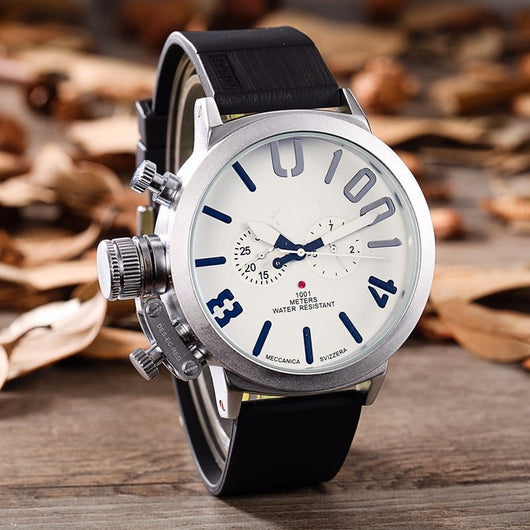 Reloj Automático de Lujo para Hombre - Movimiento Mecánico de 5 Agujas - Image 8