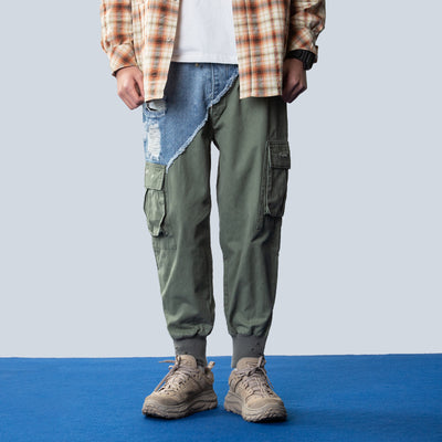 Pantalones de Trabajo con Múltiples Bolsillos y Tirantes - Image 13