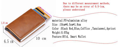 Cartera Profesional Antromagnética con Porta Tarjetas de Metal para Estudiantes y Ejecutivos - Image 5
