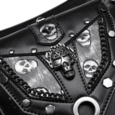 Bolso Messenger de Calavera para Dama - Diseño Único de Hombro Único - Image 13