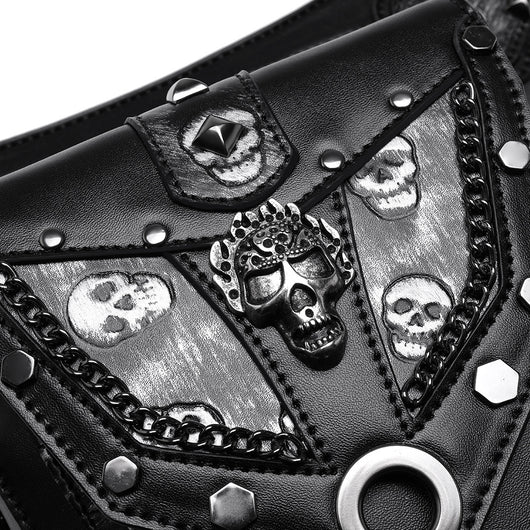 Bolso Messenger de Calavera para Dama - Diseño Único de Hombro Único - Image 13