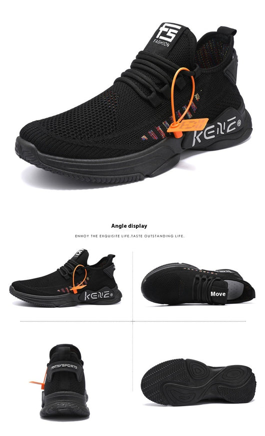 Zapatos Deportivos Casuales Transpirables para Hombre Talla Grande - Image 18
