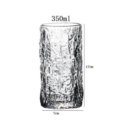 Vaso de Agua con Diseño Texturizado en Vidrio - Image 12
