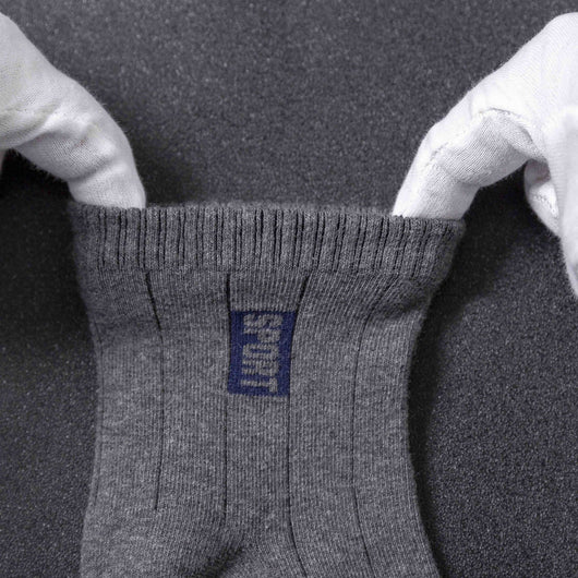 Set de 5 Pares de Calcetines Hombre Algodón Transpirables Tubo Medio Absorbentes - Image 9