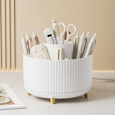 Organizador Giratorio de Brochas de Maquillaje con Almacenamiento Cosmético - Image 6