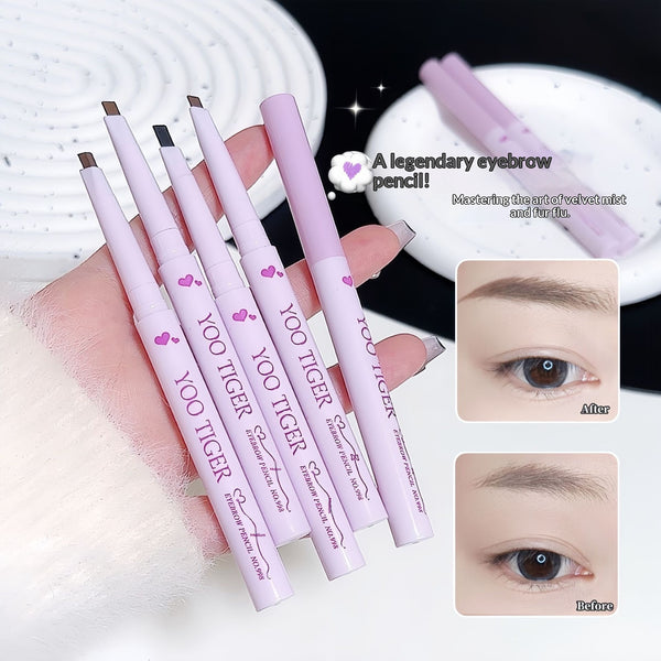 Lápiz de Cejas Triangular Dual con Punta Ultrafina para Cejas Naturales