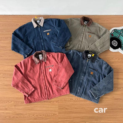 Chaqueta de Cuero con Cierre Tooling Corta y Ancha para Hombre - Image 39