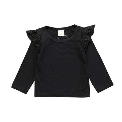 Blusa de Algodón con Encaje y Manga Larga - Image 5
