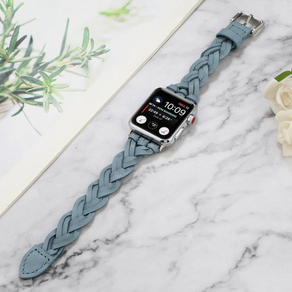 Correa de Reloj Tejida Elegante para Cintura Fina - Diseño Moderno de Una Vuelta
