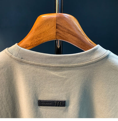 Camiseta Casual para Hombre Verano con Bordado Minimalista - Image 15