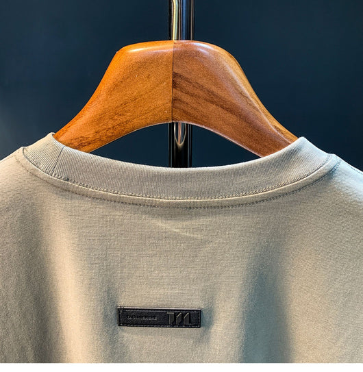 Camiseta Casual para Hombre Verano con Bordado Minimalista - Image 15