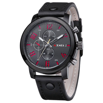Reloj de Cuarzo con Diseño de Tres Esferas - Estilo Deportivo Moderno - Image 7