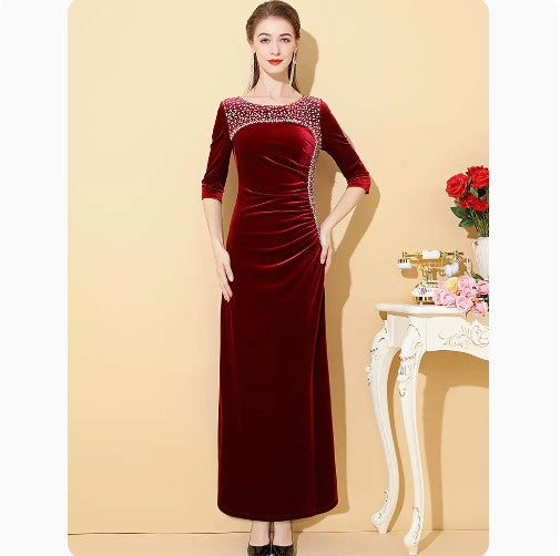 Vestido de Mamá Elegante para Bodas - Diseño Sofisticado - Image 7