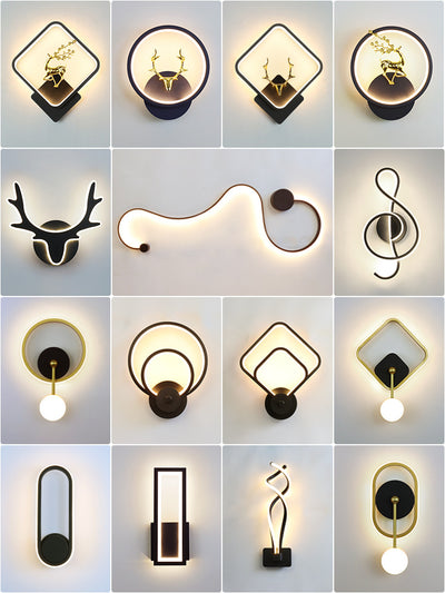 Lámpara de Pared LED Minimalista Moderna para Dormitorio - Image 18