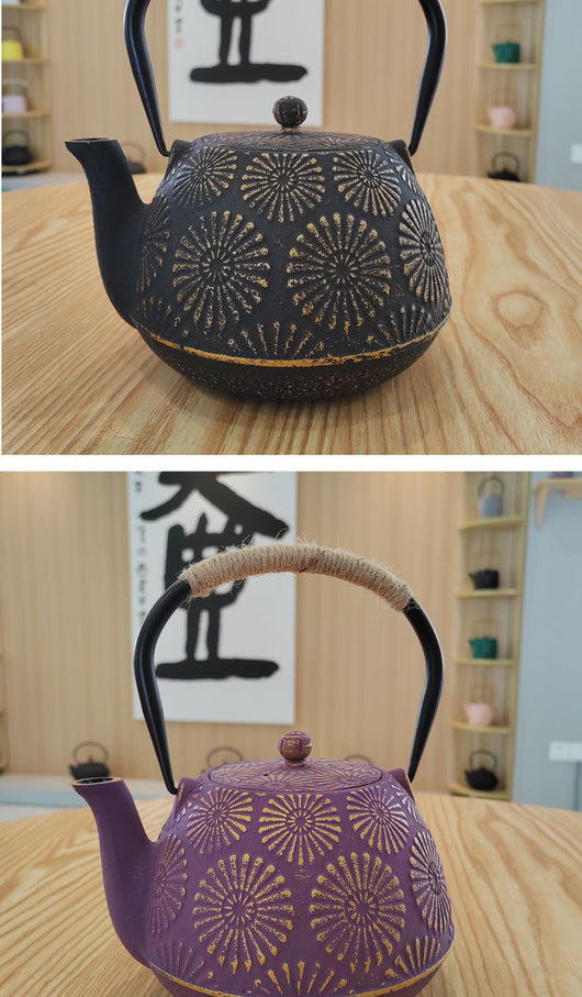 Estufa Japonesa de Colores para Tetera de Hierro - Image 35