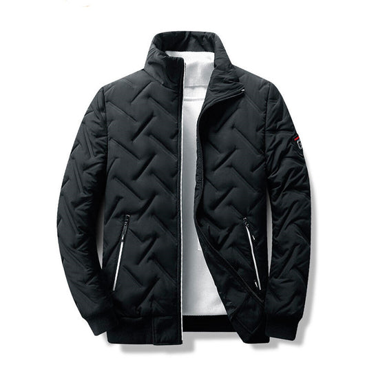 Abrigo Corto para Hombre Otoño Invierno - Cuello Alto Ligero - Image 3