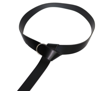Bolso Medieval Renacentista en Gamuza Negra - Image 7