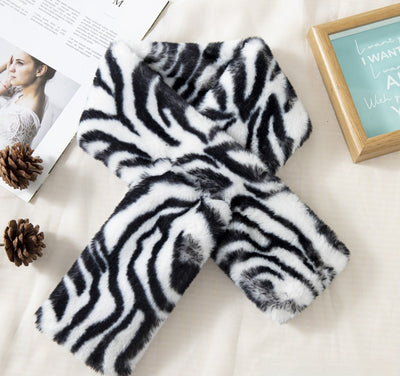 Bufanda de Leopardo Gruesa y Suave para Otoño e Invierno - Image 13