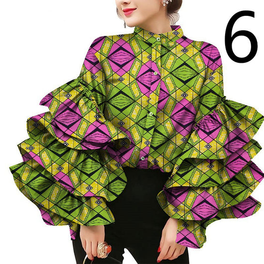 Camiseta Estampada con Volantes para Mujer - Ideal para Diario - Image 19