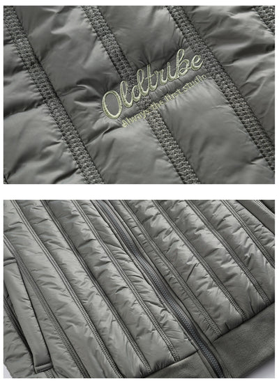 Chaqueta Suelta de Pareja Estilo Japonés a Rayas - Image 19