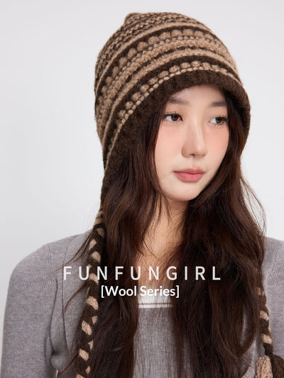 Gorro Tejido Retro para Mujer - Calidez en Lana Premium - Image 18