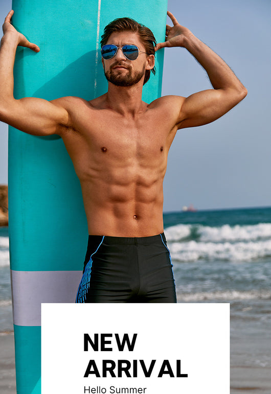 Bóxer de Baño Hombre Talla Grande - Shorts de Natación Deportivos - Image 11
