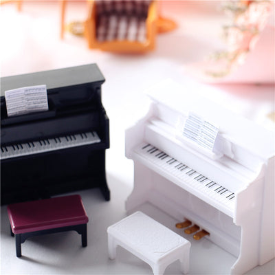 Piano Vertical en Miniatura con Banqueta - Image 3