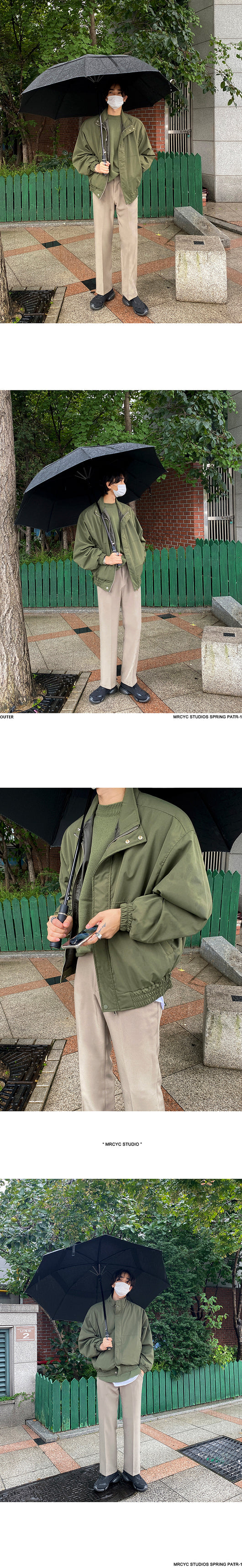 Chaqueta Bomber Coreana Holgada para Hombre - Estilo Casual Otoño Invierno - Image 7