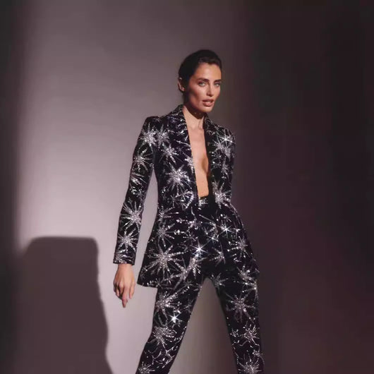 Traje Ejecutivo Mujer Starfish de Tres Piezas - Image 3