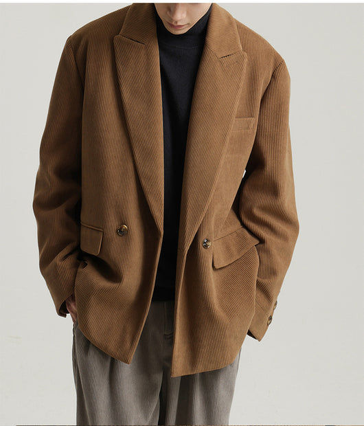 Saco de Pana Gruesa Combinada para Hombre - Image 14