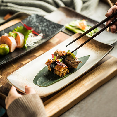 Juego de Platos Cerámicos Japoneses para Sushi y Servicio de Mesa - Image 5