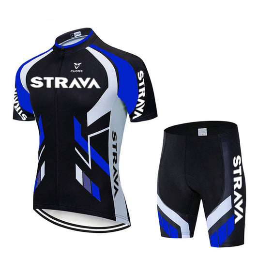 Conjunto Ciclismo Tirantes Manga Corta Transpirable Verano
