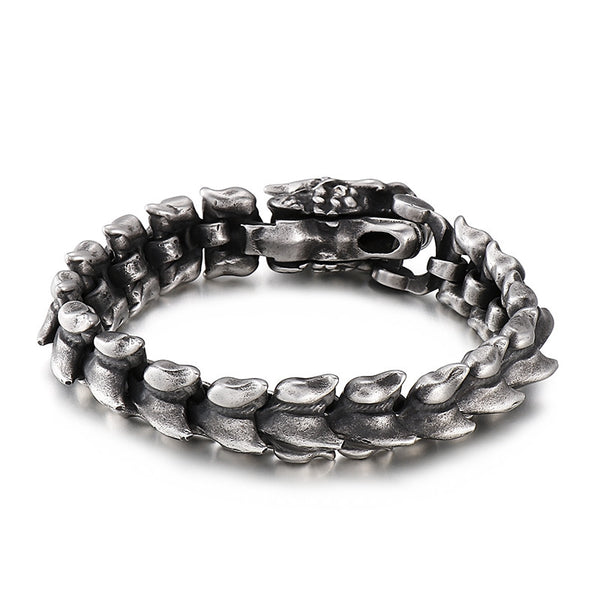 Pulsera de Titanio Estilo Punk Domineante para Hombre - Image 3