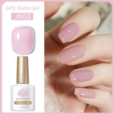 Esmalte de Uñas Gel UV Transparente Efecto Gelatina Fotocurable - Image 8