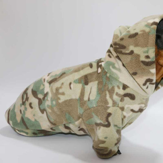 Sudadera con Capucha Acolchada de Terciopelo Reversible para Mascotas - Image 10