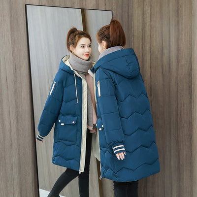 Chaqueta Acolchada Larga para Mujer - Calidez y Estilo - Image 14